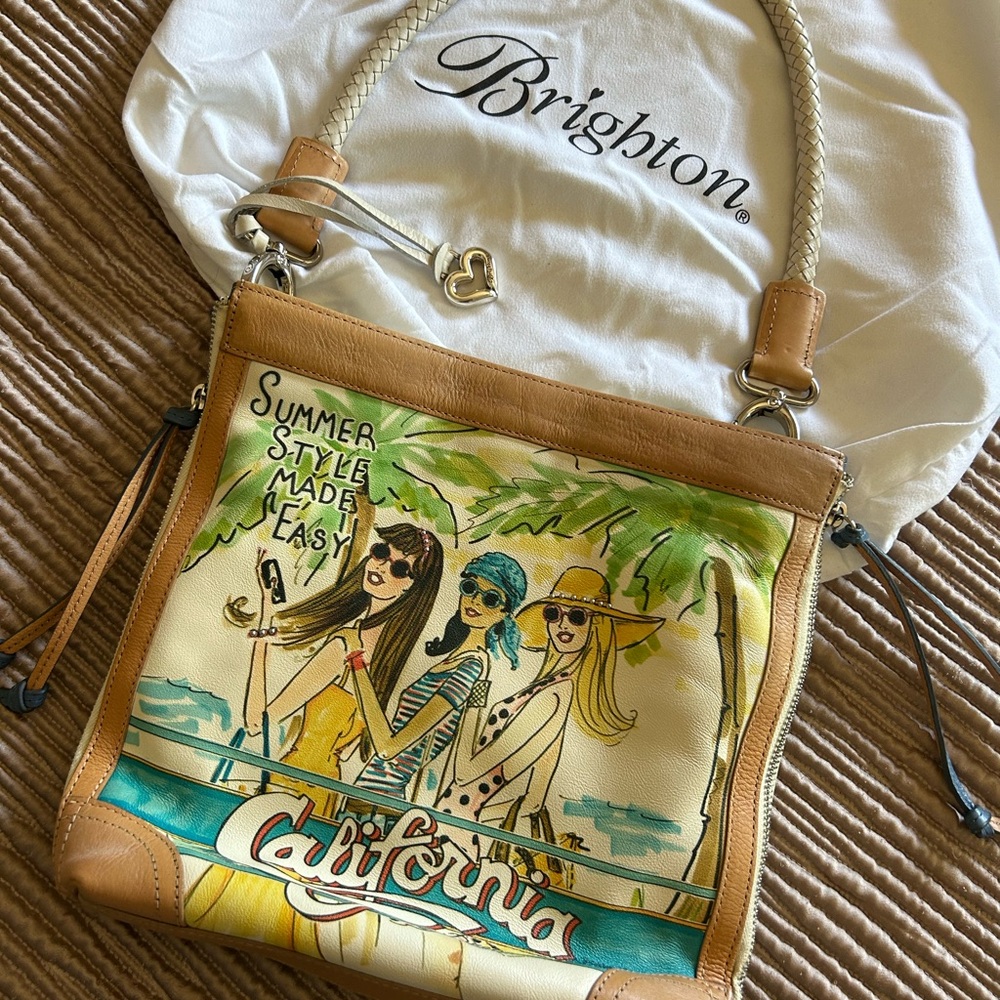 Brighton tan purse